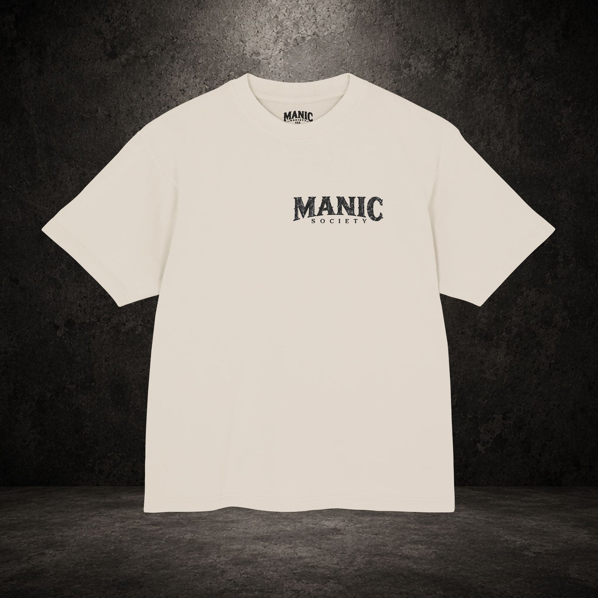 MANIC SOCIETY EST. Tee — Oversized Heavyweight Tee