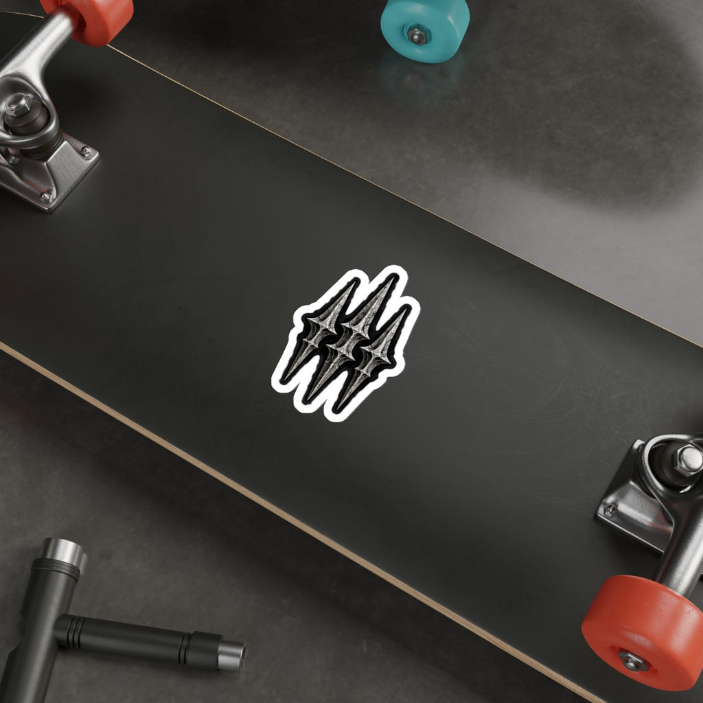 MANIC SOCIETY® 3 Spikes Premium Die-Cut Sticker