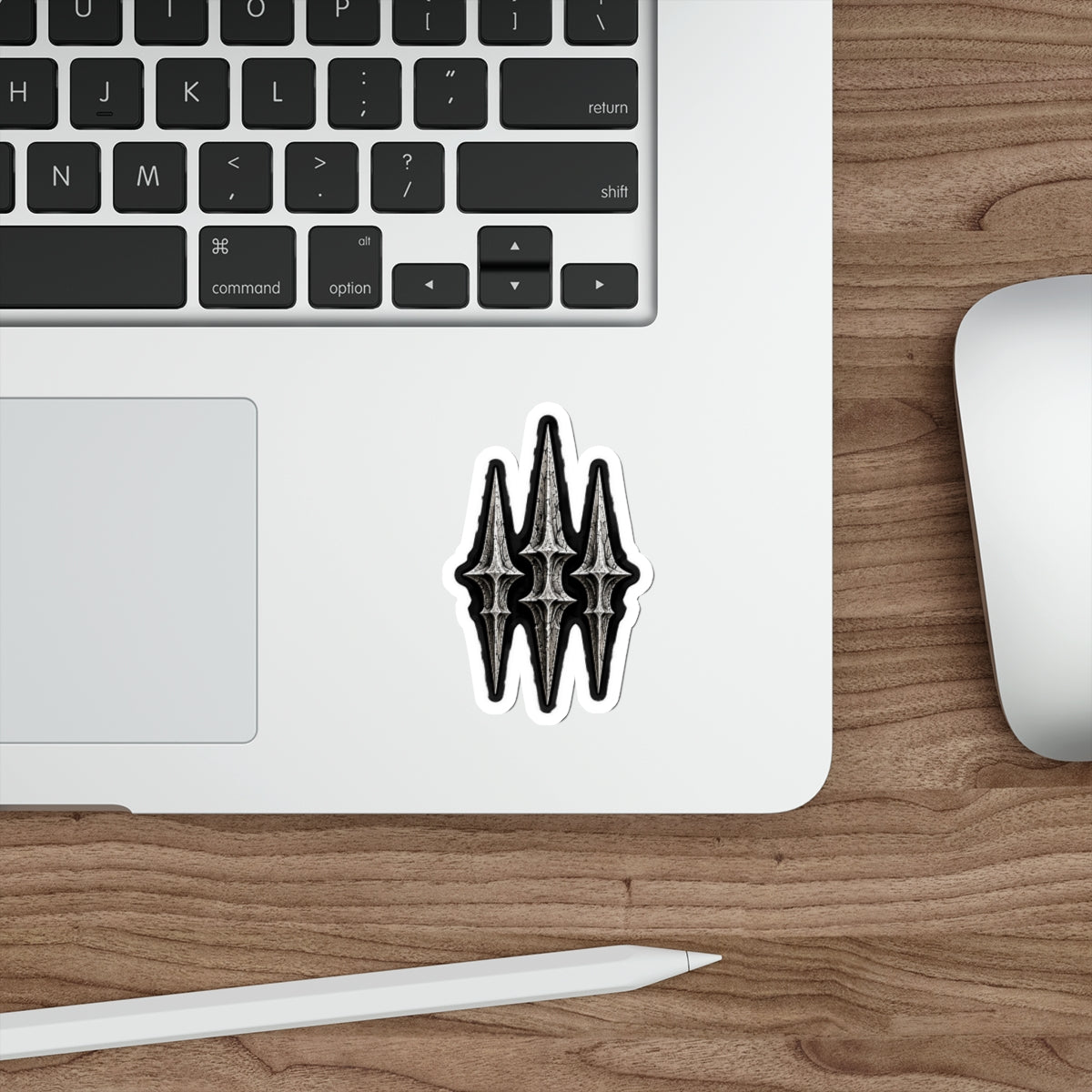 MANIC SOCIETY® 3 Spikes Premium Die-Cut Sticker