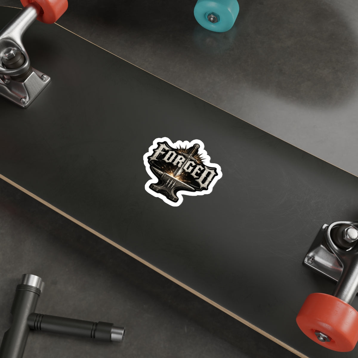 MANIC SOCIETY® FORGED Premium Die-Cut Sticker