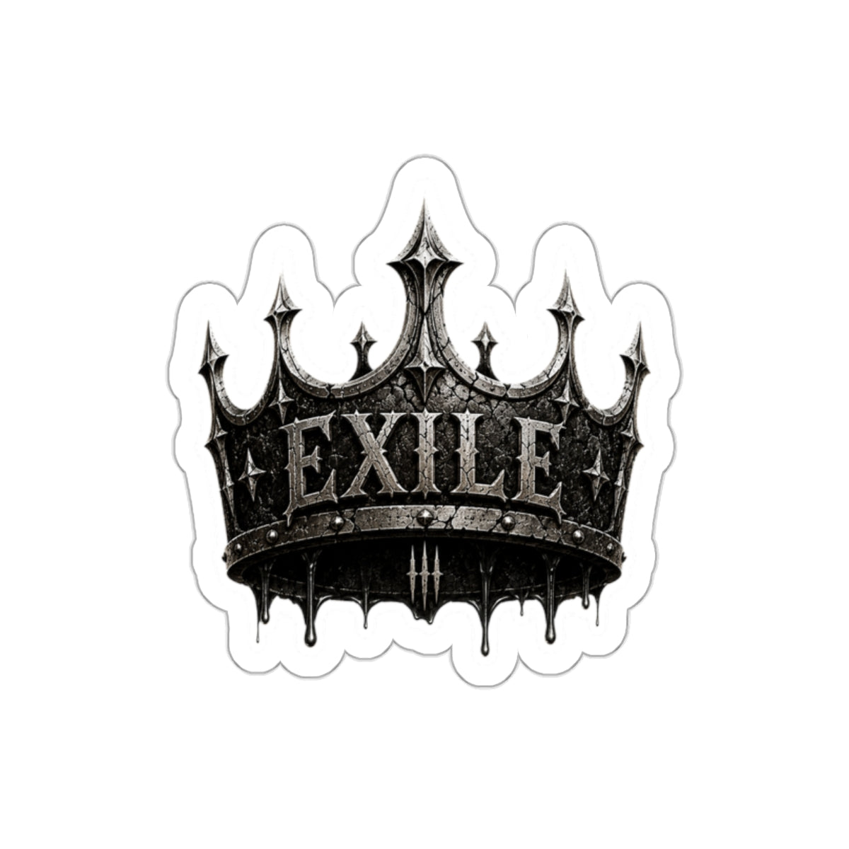 MANIC SOCIETY® Exile Premium Die-Cut Sticker