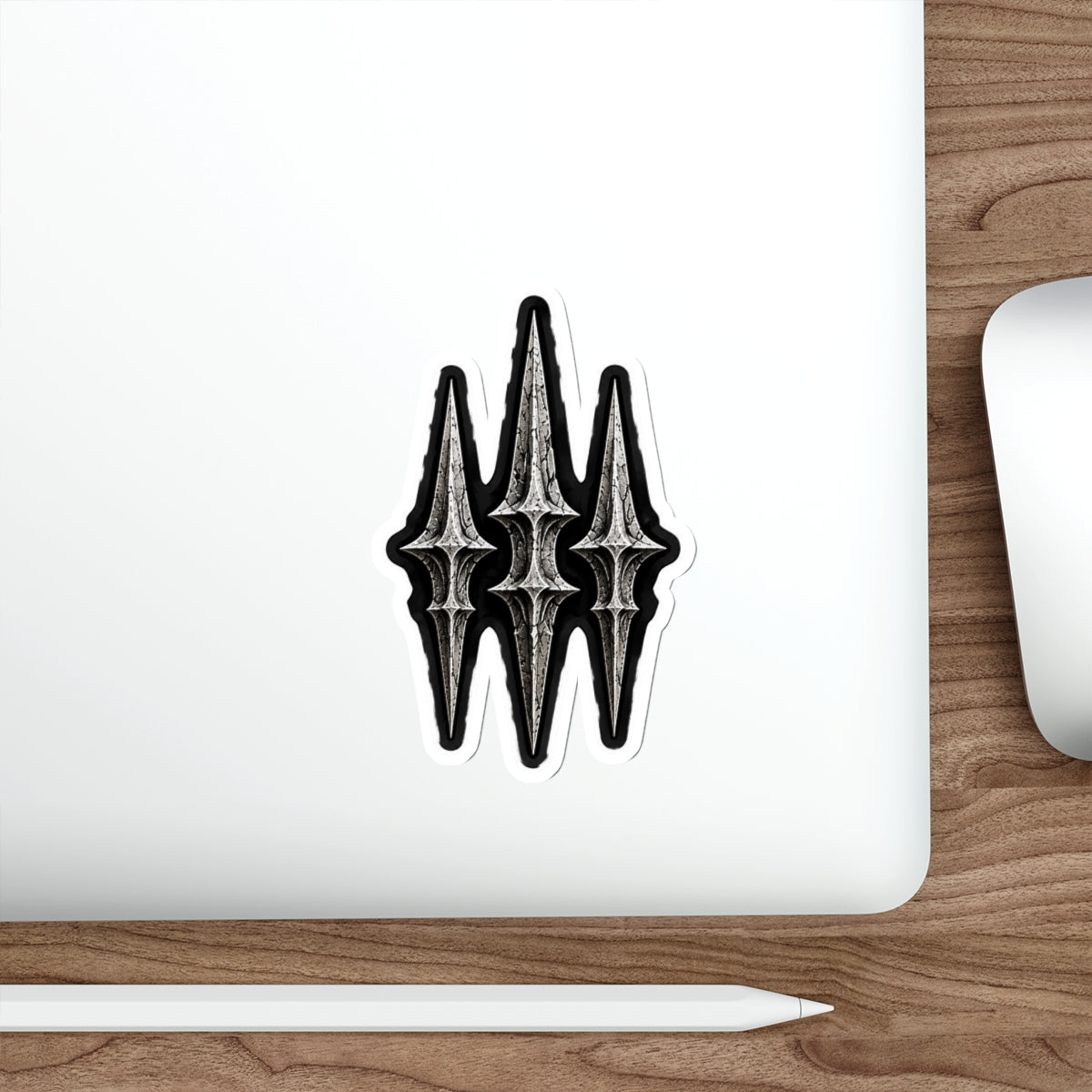 MANIC SOCIETY® 3 Spikes Premium Die-Cut Sticker