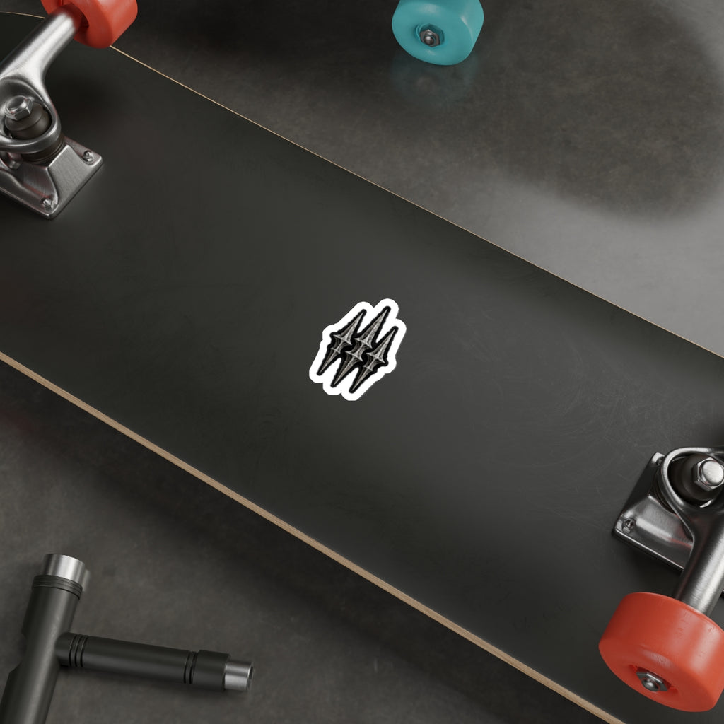 MANIC SOCIETY® 3 Spikes Premium Die-Cut Sticker