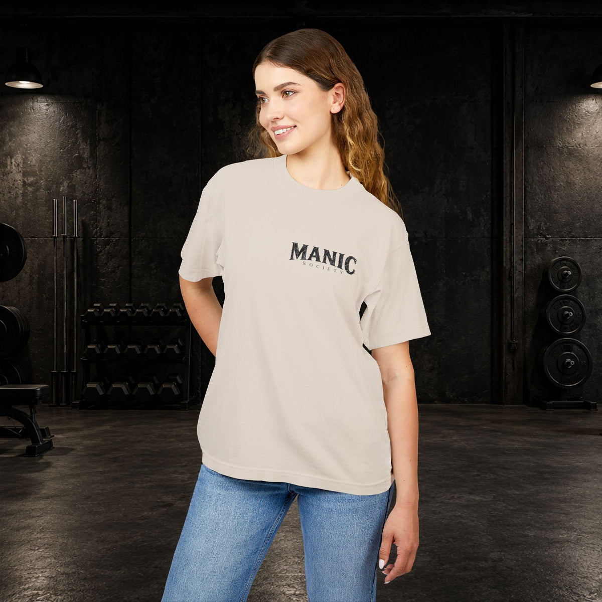 MANIC SOCIETY EST. Tee — Oversized Heavyweight Tee