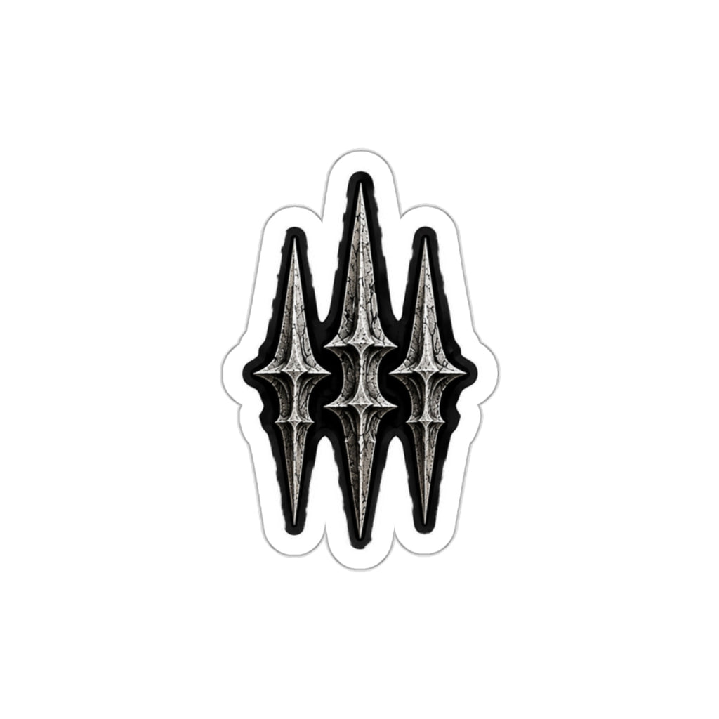 MANIC SOCIETY® 3 Spikes Premium Die-Cut Sticker