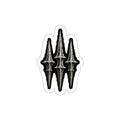 MANIC SOCIETY® 3 Spikes Premium Die-Cut Sticker