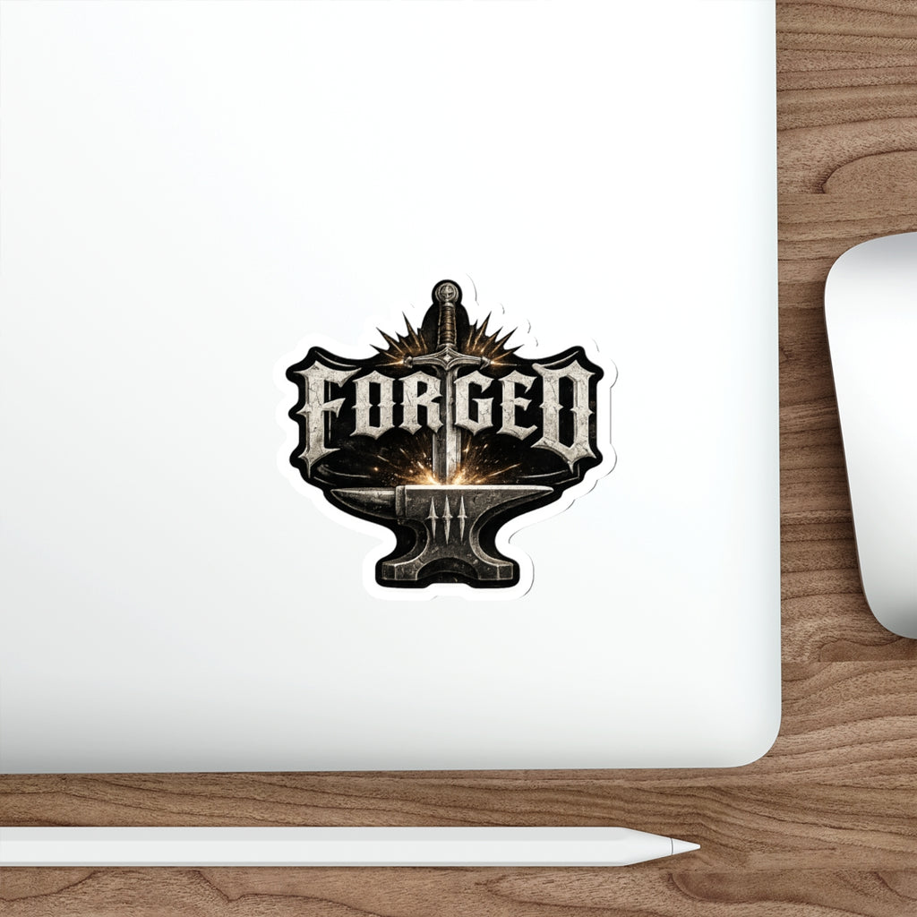 MANIC SOCIETY® FORGED Premium Die-Cut Sticker