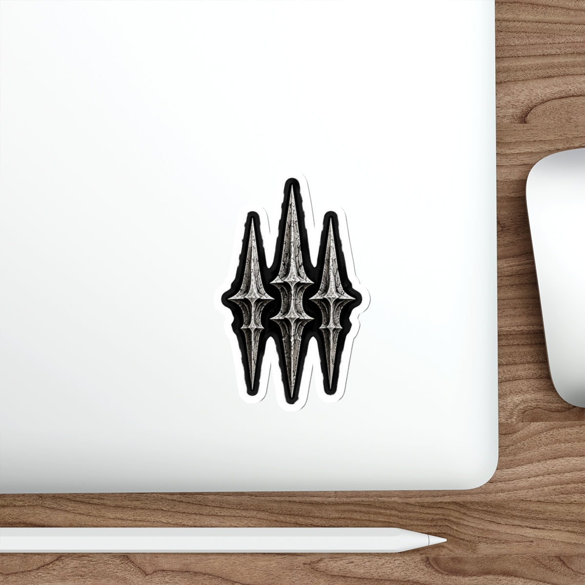 MANIC SOCIETY® 3 Spikes Premium Die-Cut Sticker