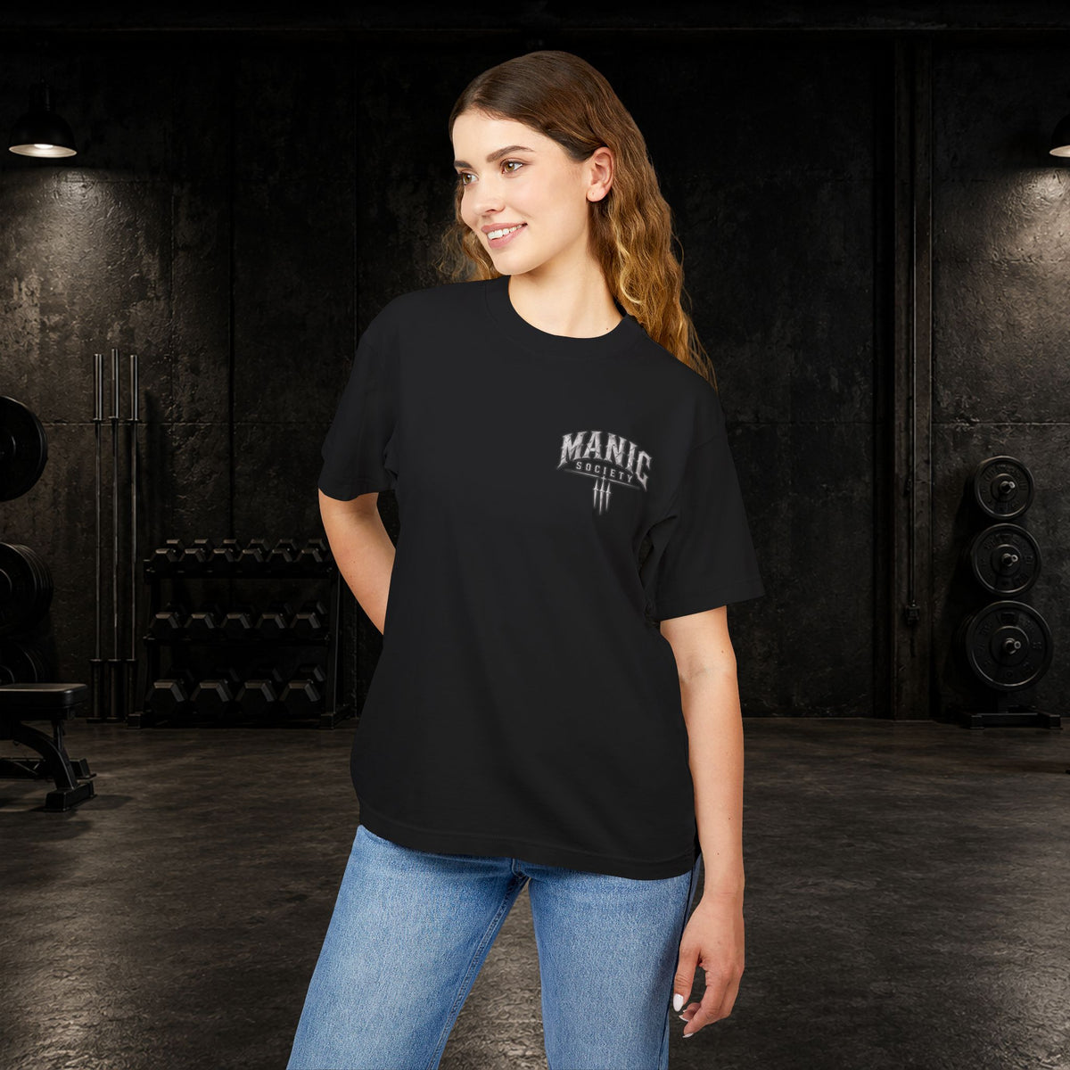 DISCIPLINE OVER FEELINGS — Oversized Heavy Tee