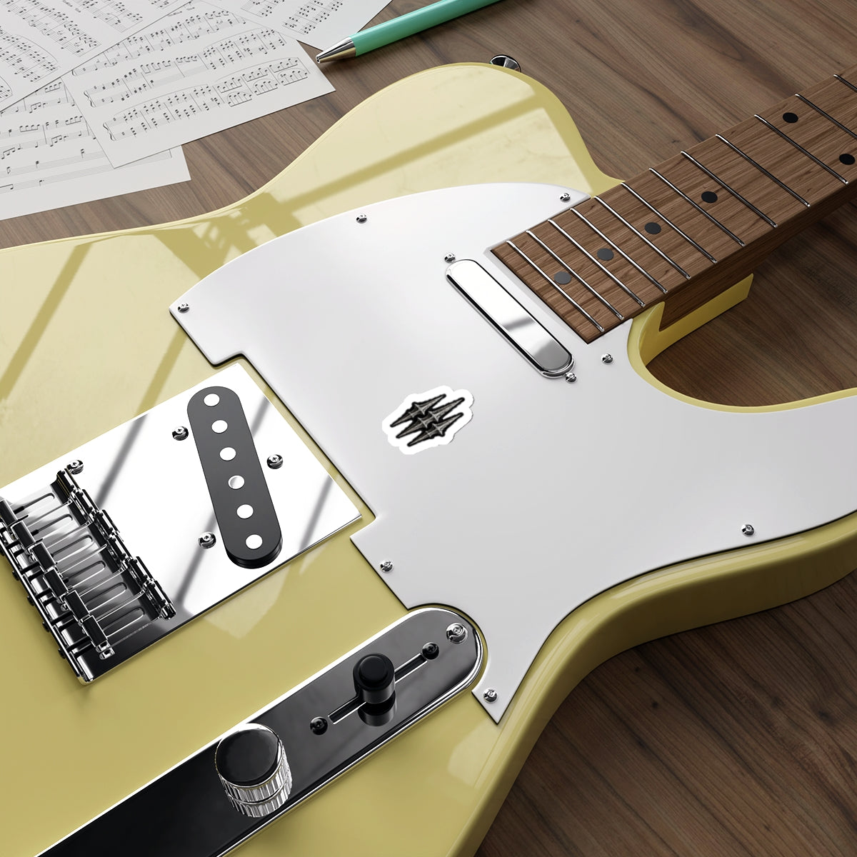 MANIC SOCIETY® 3 Spikes Premium Die-Cut Sticker