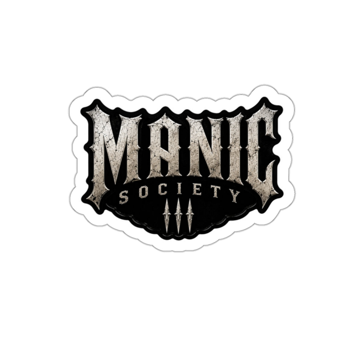 MANIC SOCIETY® Premium Die-Cut Sticker