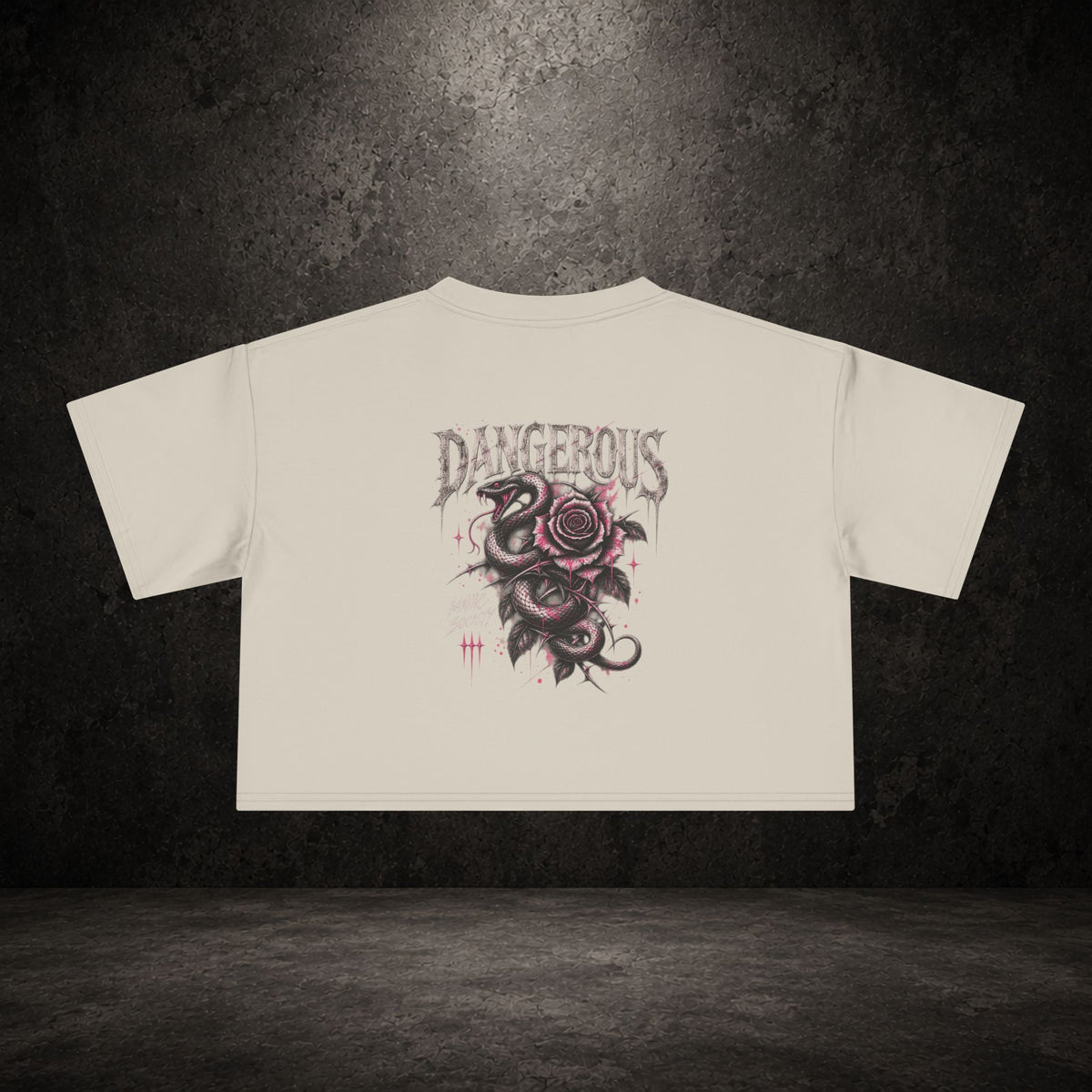 PRETTY DANGEROUS — Women’s Crop Tee